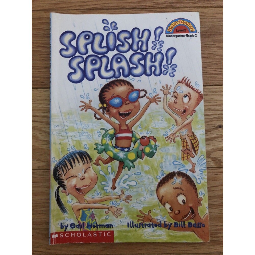 Splish! Splash! by Gail Herman Paperback Hello Reader Level 2